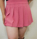 Nikki Pink Tennis Skirt