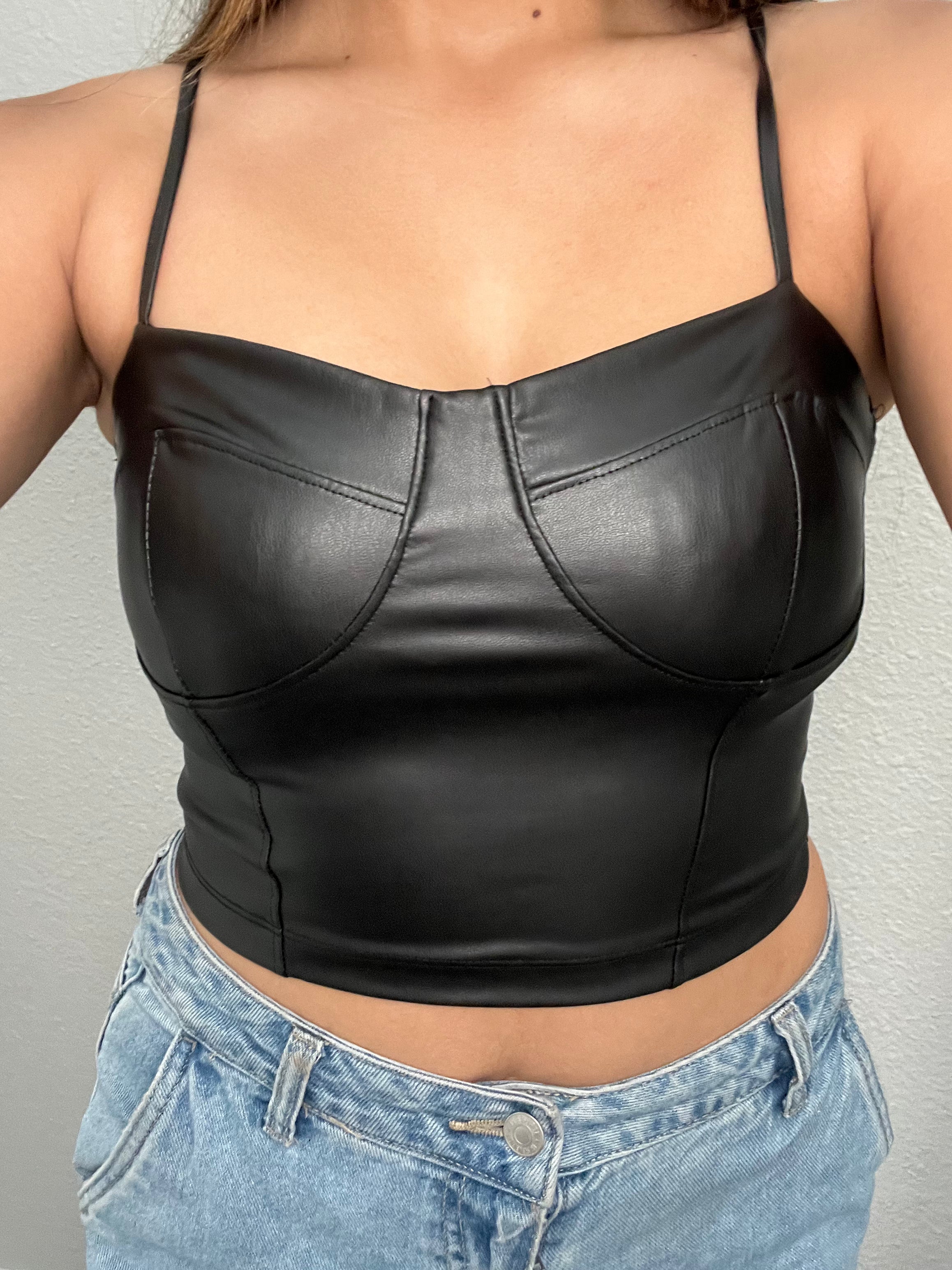 Bree Leather Top