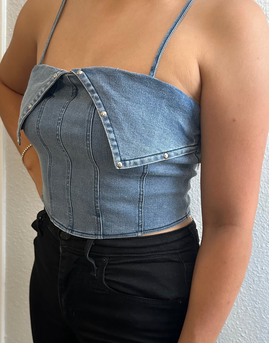 Karla Denim Top
