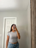Lily Basic Top (Grey)