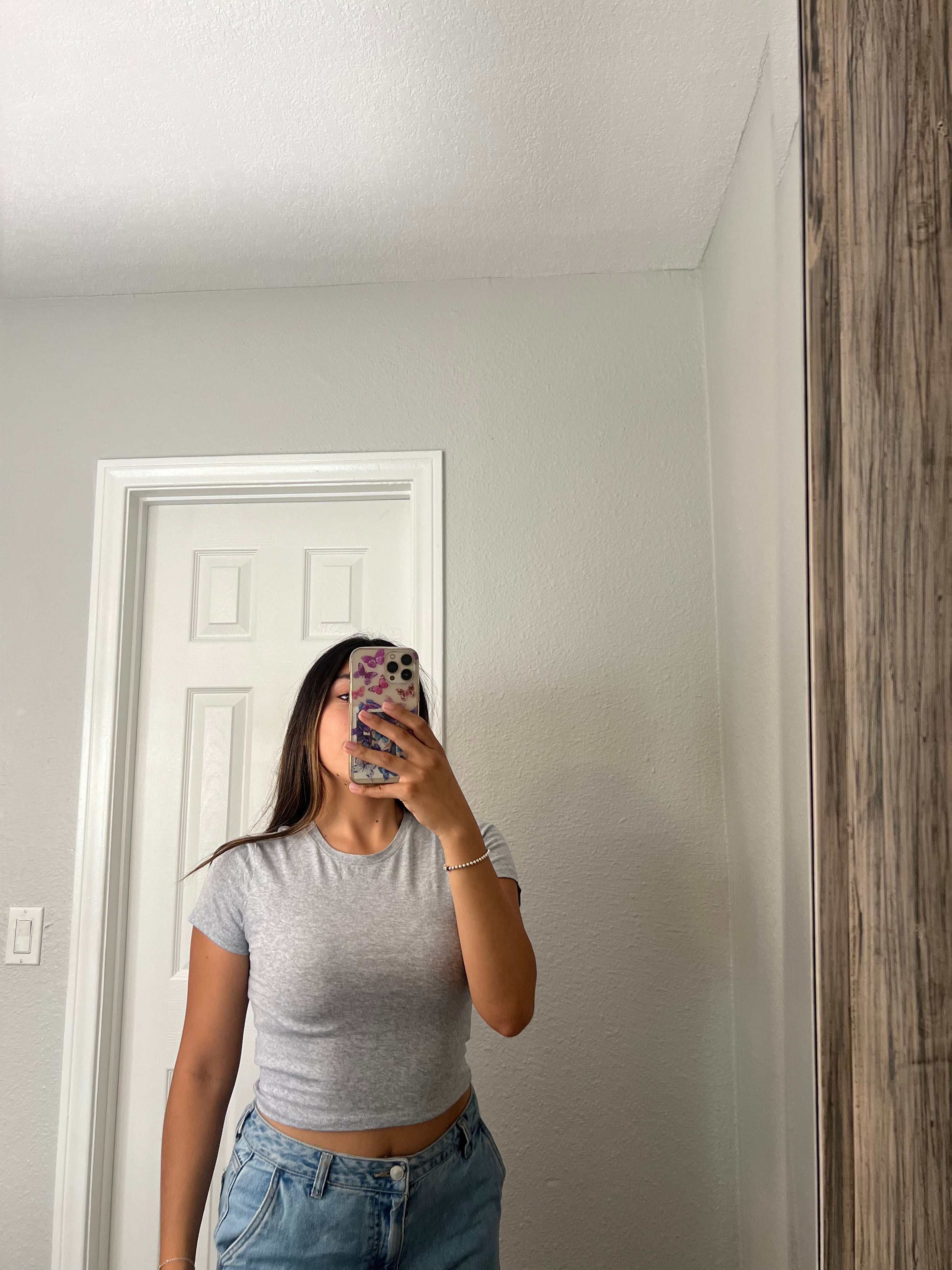 Lily Basic Top (Grey)