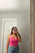 Patty Basic Tank Top (Pink)