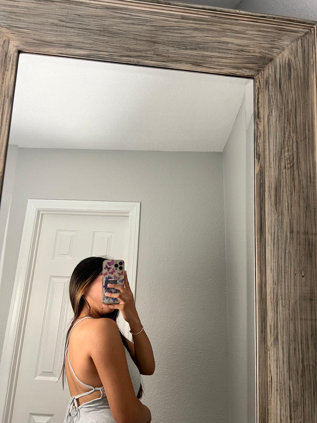 Bianca Simple Romper (Grey)